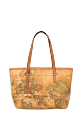 Borsa Shopper Geo Classic Media Naturale